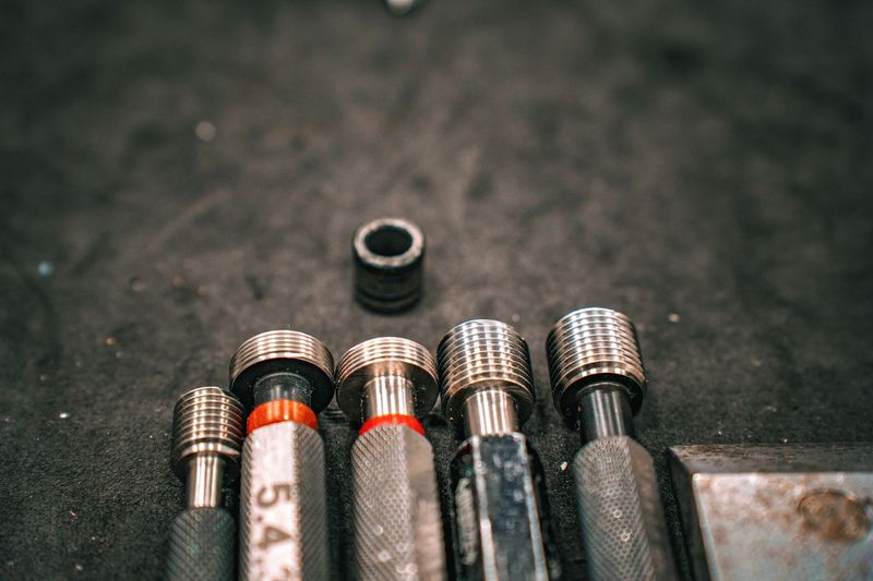 HVAC tools prepared for residential maintenance